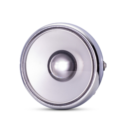 Cyclopes LED Projector Headlight - Chrome