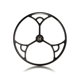 7" Metal Tri-Deco Design Grill - Black Contrast Cut