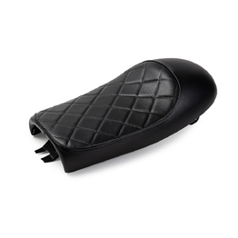Motorcycle Seat - Diamond Stitch Sportster Black