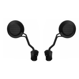 Pair of Round Enduro Mirrors