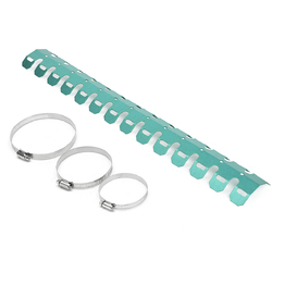 24" Exhaust Header Guard - Teal