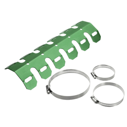 10" Exhaust Header Guard - Green