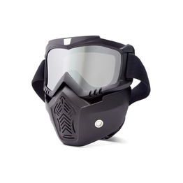 Full Face Mask / Goggles - Silver Tinted Lens
