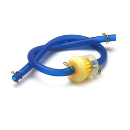 Fuel Line with Filter - Blue