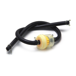 Fuel Line with Filter - Black