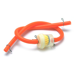 Fuel Line with Filter - Orange