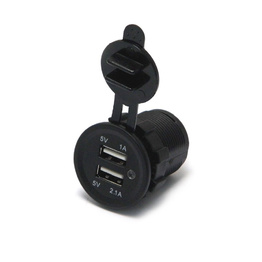 Flush Mount Twin USB Power Socket