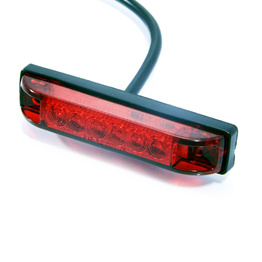 Flush Mount LED Tail Stop Light - Red lens