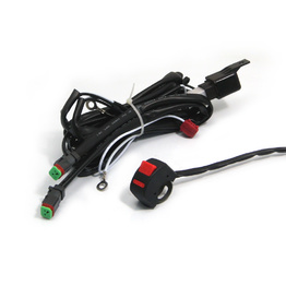 Universal Motorcycle Spot Fog Light Wiring Kit
