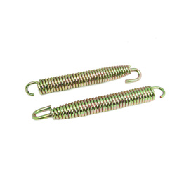 Pair Gold Coloured Exhaust Springs 75 MM