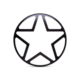 7" Metal Big Star Design Grill