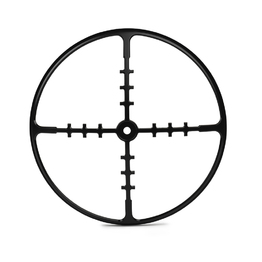 7" Metal Cross Hairs Design Grill