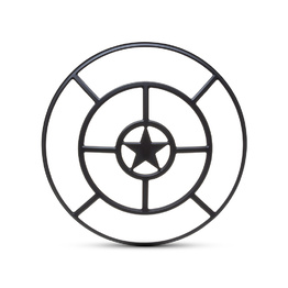 7" Metal Star Design Grill
