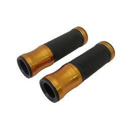 Motorcycle Alloy Hand Grips - Gold
