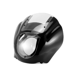 Sportster / Dyna Style Detachable Quarter Headlight Fairing Kit - Clear