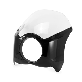 Custom HD Headlight Fairing Cowl - Gloss Black