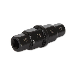 Motorcycle Front Wheel Hex Axle Tool - Black