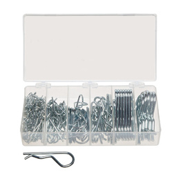 150 Piece Hitch Pin R Clip Kit