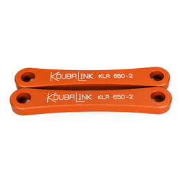 KoubaLink Lowering Link KLR650-2 - Orange - 2in