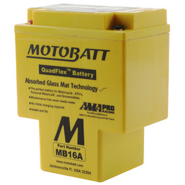MB16A Motobatt Quadflex 12V Battery 