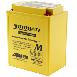 MBTX14AU Motobatt Quadflex 12V Battery 