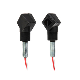 Super Mini Diamond LED Indicators - Black