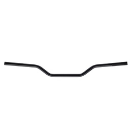 Aluminium Motard High Bend Handlebars 22 MM - Satin Black