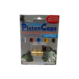 Pair Piston Valve Caps - Gold