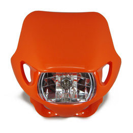 Halogen Motocross Headlight - Orange