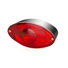 Oval Bulb Brake / Tail Light - Black