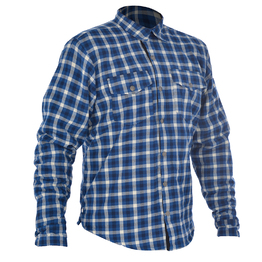 Oxford Kickback Kevlar Shirt - Check Blue / White