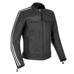 Oxford Bladon Leather Jacket - Black 