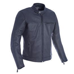 Oxford Walton Leather Jacket - Black