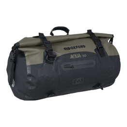 Oxford Aqua T50 Roll Bag - Black/ Khaki
