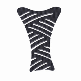 Motorcycle Tank Pad - Carbon Style Large