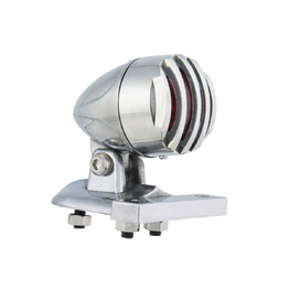 Prison LED Mini Rear Brake Light - Chrome