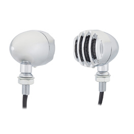 Prison LED Indicators - Chrome