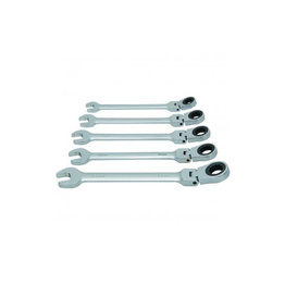 5 Piece Ratchet Combination Wrench Set
