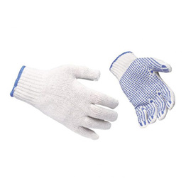 PVC Dotted Grip Work Gloves - Small