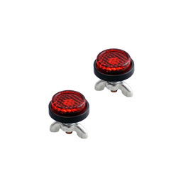 Pair Mini Number Plate Reflector Bolts