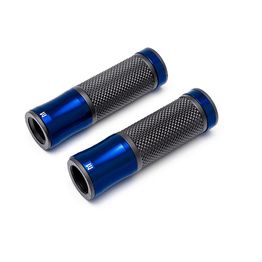 Retro Aluminium Grips - Blue