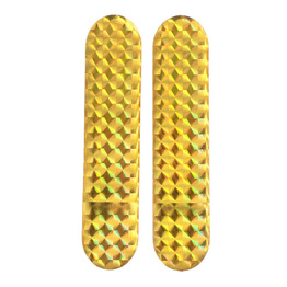 Pair Reflective Stickers - Gold