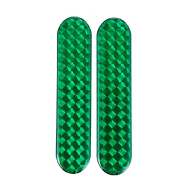 Pair Reflective Stickers - Green