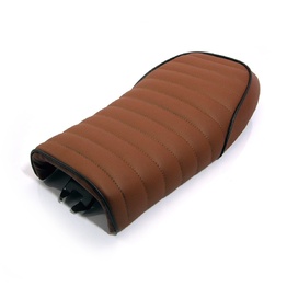 Motorcycle Seat - Scrambler Brown