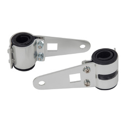 Small Front Fork Mount Headlight Brackets