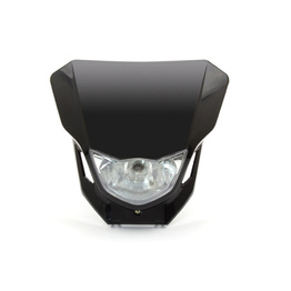 Custom Supermoto Headlight - Black
