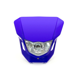 Custom Supermoto Headlight - Blue