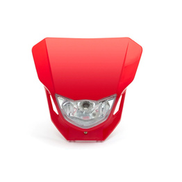 Custom Supermoto Headlight - Red