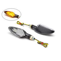 Spear Head LED Indicators - Carbon