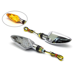 Spear Head LED Indicators - Chrome